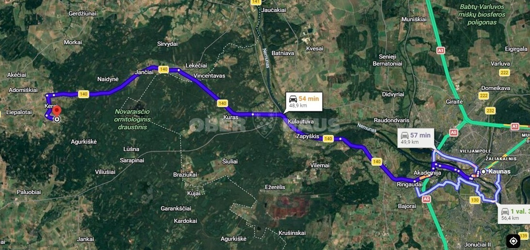 Parduodamas namas Šiaudinių k., Šakių r. sav., 71.35 m2 ploto, 1 aukštai 22