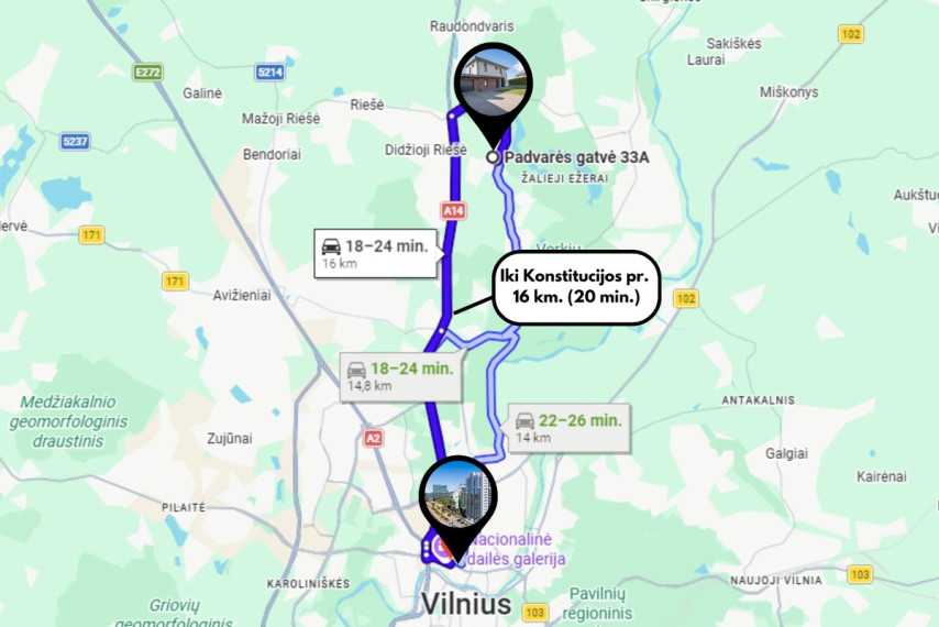 Parduodamas namas Padvarės g., Vilniaus m., Vilniaus m. sav., 174 m2 ploto, 2 aukštai 43