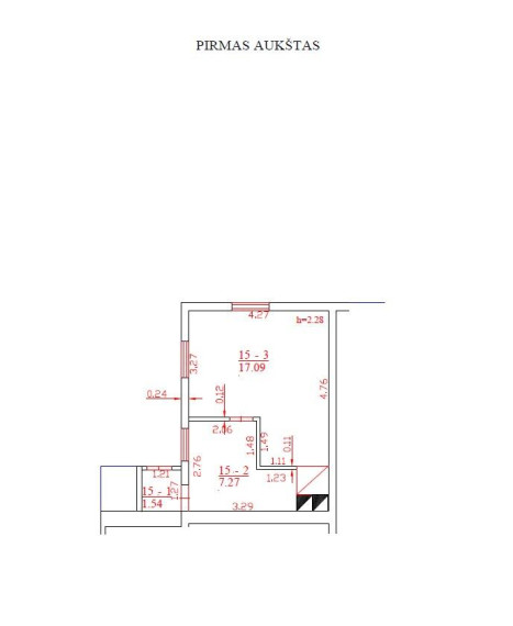 Parduodamas butas Lenkų g., Naujininkai, Vilniaus m., Vilniaus m. sav., 25.90 m² ploto 1 kambarys 9