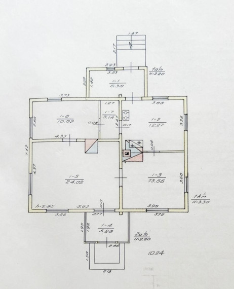 Parduodamas namas Šventos k., Švenčionių r. sav., 75.47 m² ploto 3 kambariai 24