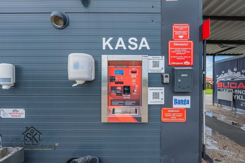 PARDUODAMA PELNINGAI VEIKIANTI SAVITARNOS AUTOMOBILIŲ PLOVYKLA GARGŽDUOSE 11