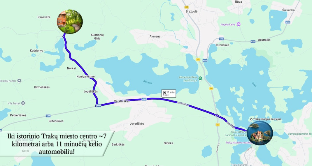 Parduodamas namas Kudrionių Girios k., Trakų r. sav., 132.14 m2 ploto, 2 aukštai 35