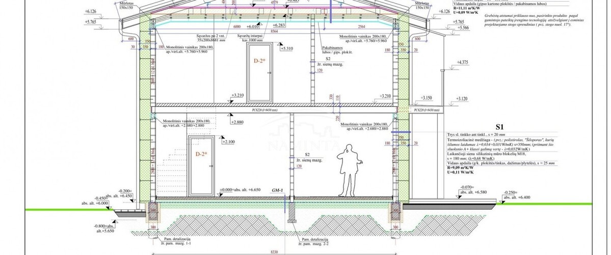 Parduodamas namas Klaipėdos m., Klaipėdos m. sav., 130 m2 ploto, 2 aukštai 9
