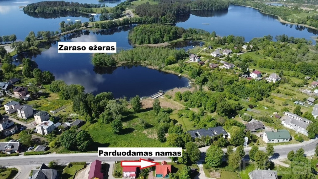 Šalia ežero, kurortiniame Zarasų mieste parduodamas naujai, pilnai renovuotas gyvenamas namas 4