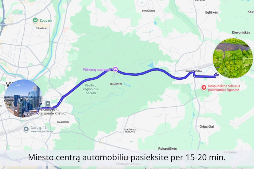 Parduodamas  sklypas Karklų g., Vilniaus m., Vilniaus m. sav., 9.63 a ploto 11