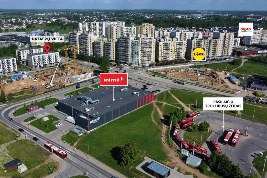 Nuomojamos administracinės, maitinimo, paslaugų, prekybos patalpos Pavilnionių g., Vilniaus m., Vilniaus m. sav., 78.16 m2 ploto 16