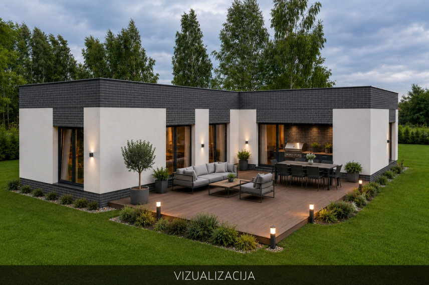 Parduodamas namas Vaidotų g., Vilniaus m., Vilniaus m. sav., 117.21 m2 ploto, 1 aukštai 1