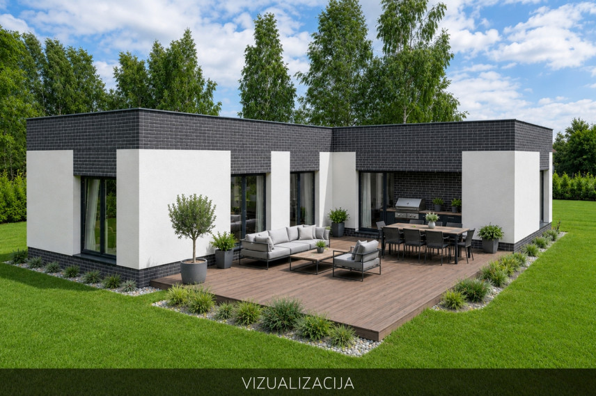 Parduodamas namas Vaidotų g., Vilniaus m., Vilniaus m. sav., 117.21 m2 ploto, 1 aukštai 2