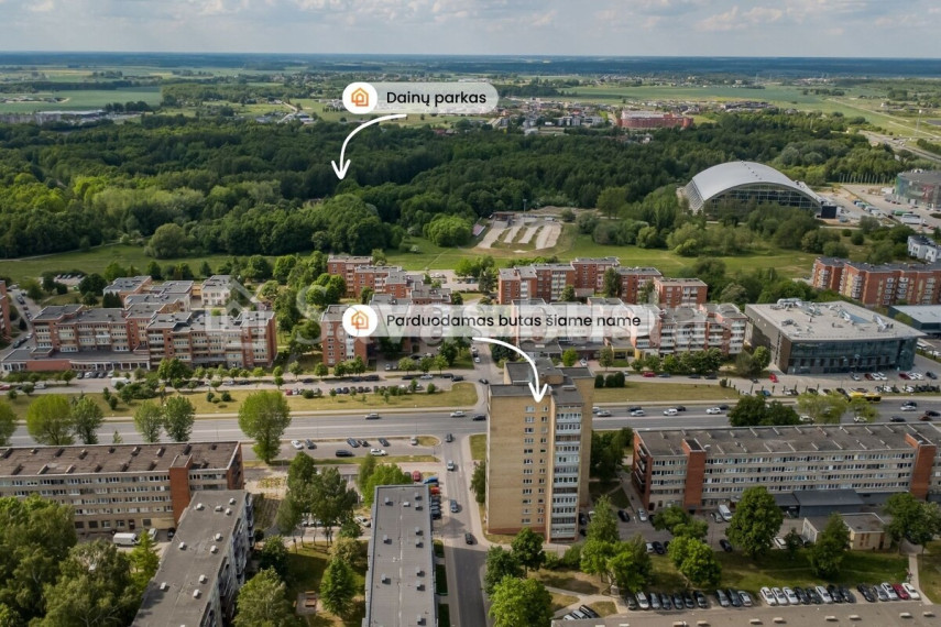 Parduodamas butas Tilžės g., Šiaulių m., Šiaulių m. sav., 67.61 m2 ploto, 3 kambariai 1