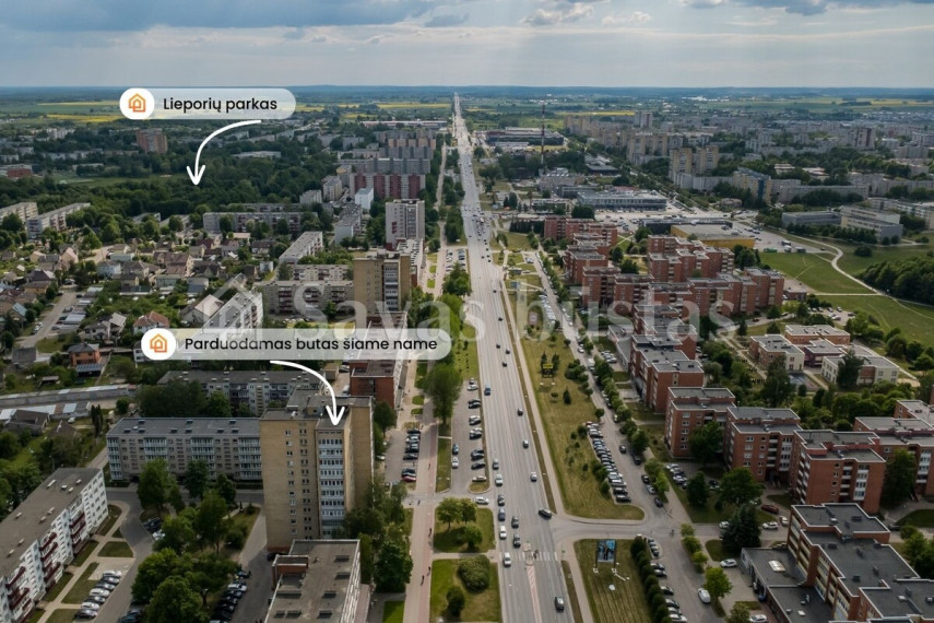 Parduodamas butas Tilžės g., Šiaulių m., Šiaulių m. sav., 67.61 m2 ploto, 3 kambariai 3