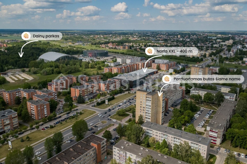 Parduodamas butas Tilžės g., Šiaulių m., Šiaulių m. sav., 67.61 m2 ploto, 3 kambariai 22