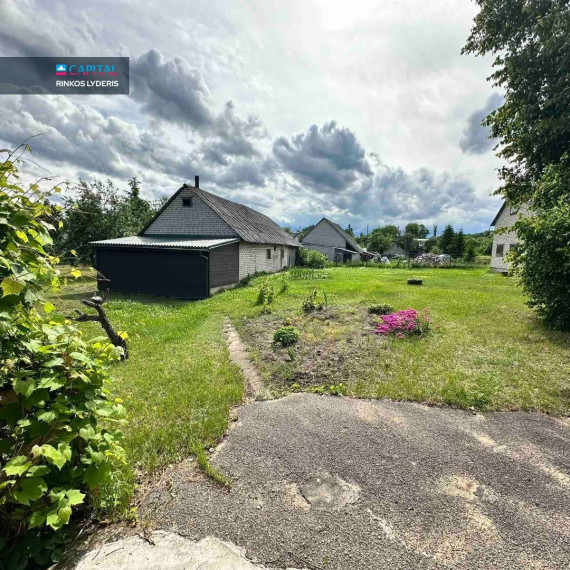 Parduodamas namas Naujoji g., Giedraičių mstl., Molėtų r. sav., 81.44 m2 ploto, 1 aukštai 9