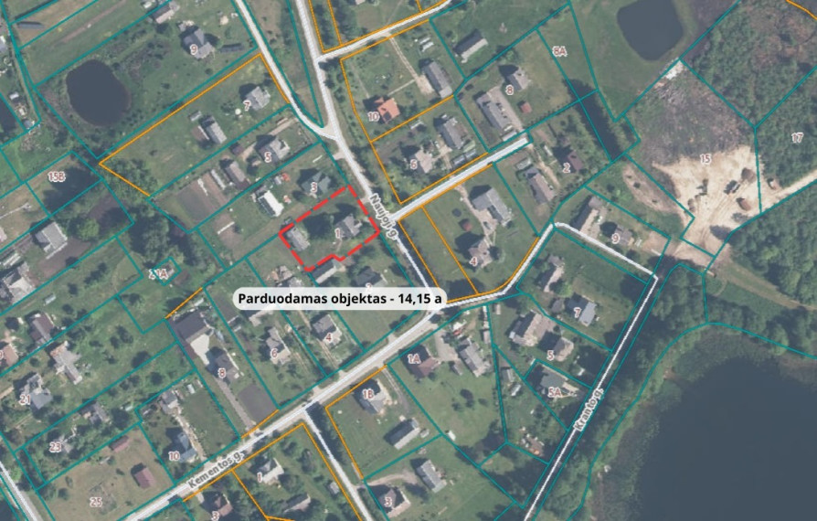 Parduodamas namas Naujoji g., Giedraičių mstl., Molėtų r. sav., 81.44 m2 ploto, 1 aukštai 36