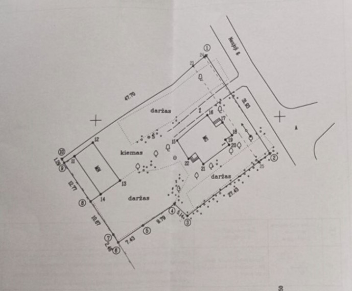 Parduodamas namas Naujoji g., Giedraičių mstl., Molėtų r. sav., 81.44 m2 ploto, 1 aukštai 34