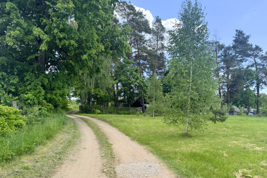 20 arų sklypo dalis su pamatais Trakų r., Vištelionių k. 15