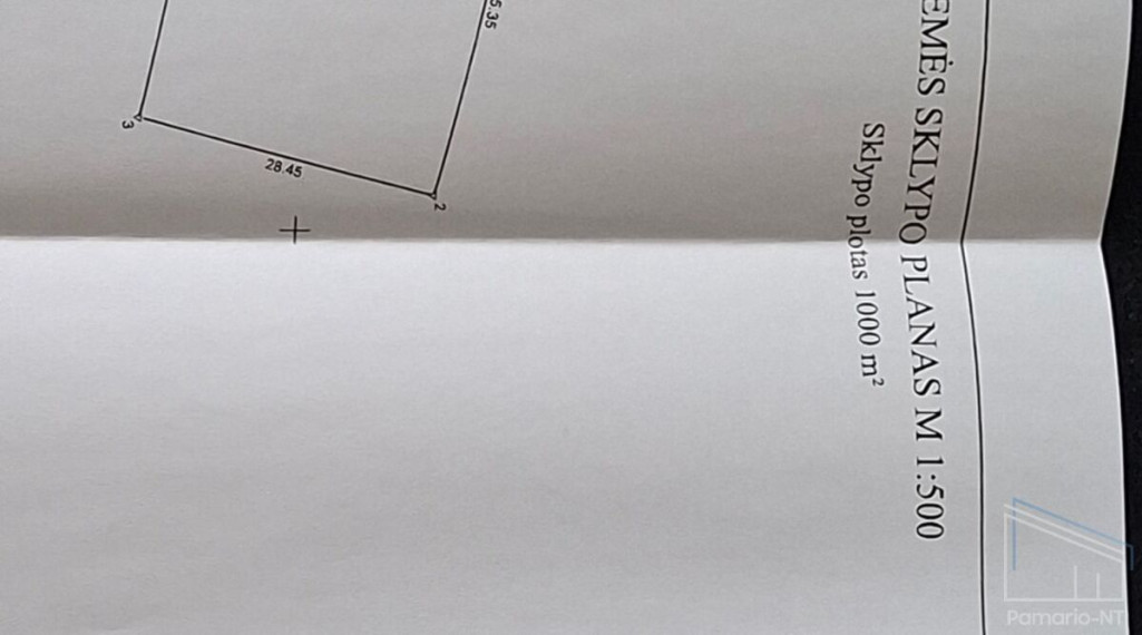 Parduodamas  sklypas Kiškėnų k., Klaipėdos r. sav., 10 a ploto 1