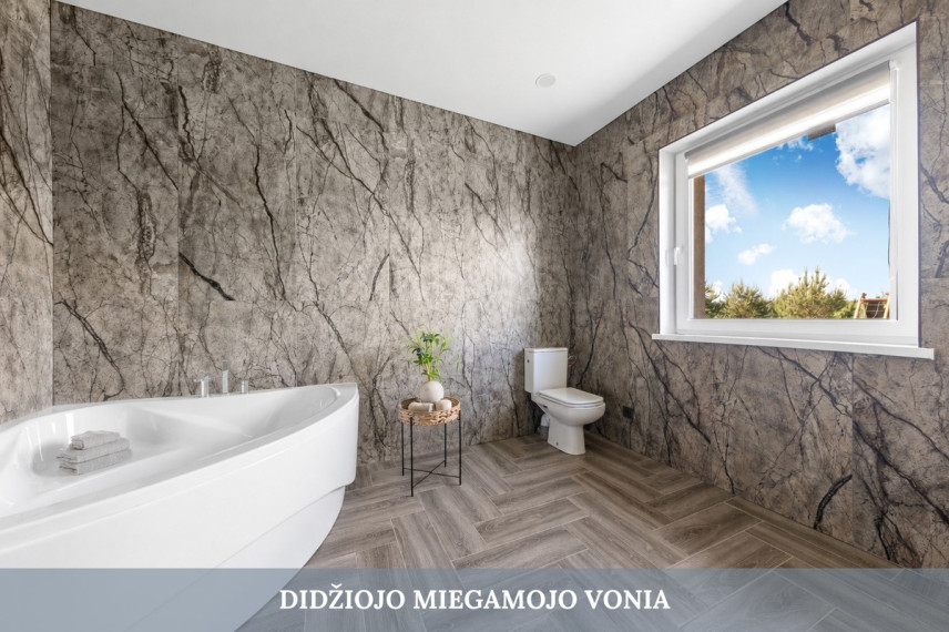 Parduodamas namas Adomo Honorio Kirkoro g., Bareikiškių k., Vilniaus r. sav., 186.54 m2 ploto, 1 aukštai 16