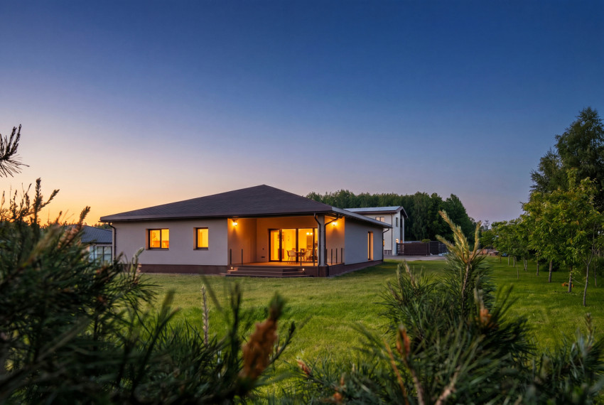 Parduodamas namas Adomo Honorio Kirkoro g., Bareikiškių k., Vilniaus r. sav., 186.54 m2 ploto, 1 aukštai 1