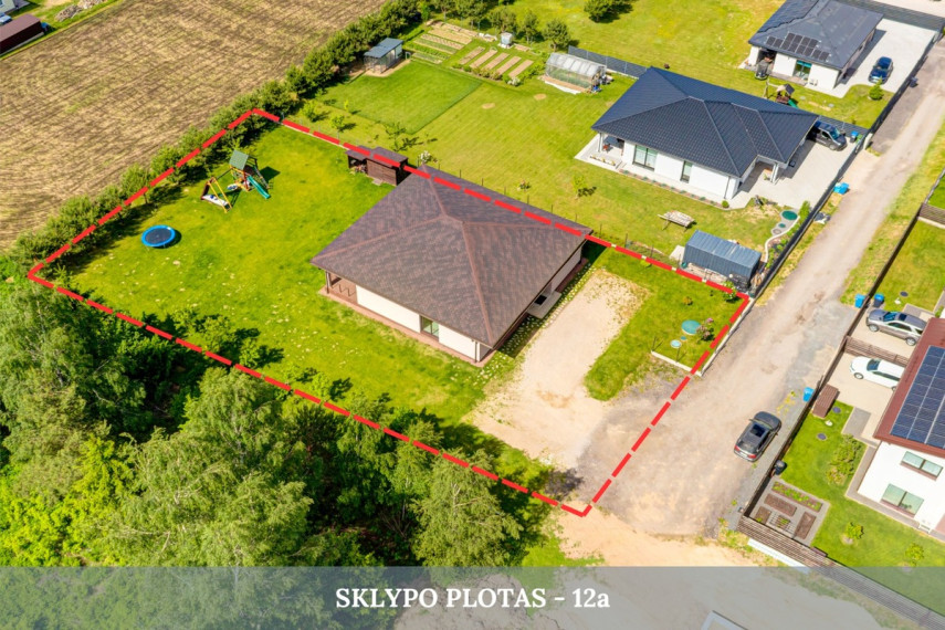 Parduodamas namas Adomo Honorio Kirkoro g., Bareikiškių k., Vilniaus r. sav., 186.54 m2 ploto, 1 aukštai 31
