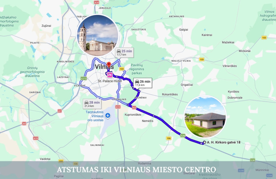 Parduodamas namas Adomo Honorio Kirkoro g., Bareikiškių k., Vilniaus r. sav., 186.54 m2 ploto, 1 aukštai 35