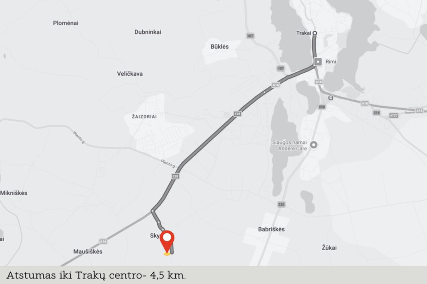 Parduodamas namas Skynimų k., Trakų r. sav., 177.03 m2 ploto, 1 aukštai 34