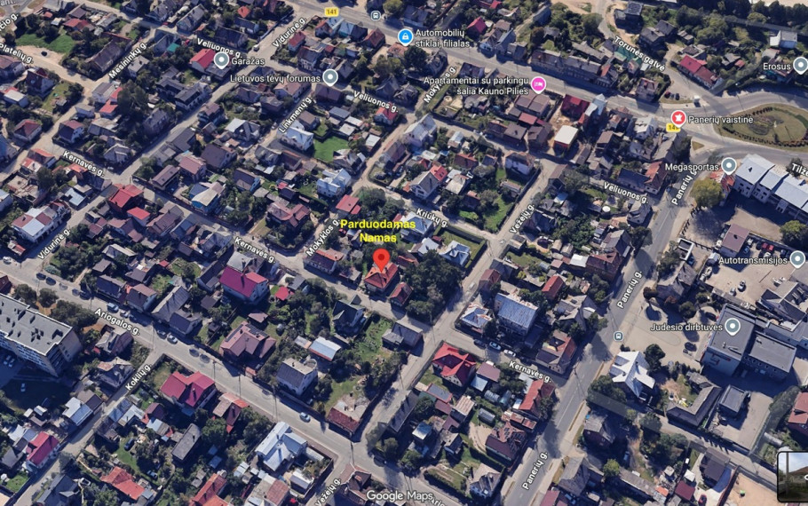 Parduodamas namas Kernavės g., Kauno m., Kauno m. sav., 101.76 m2 ploto, 1 aukštai 16