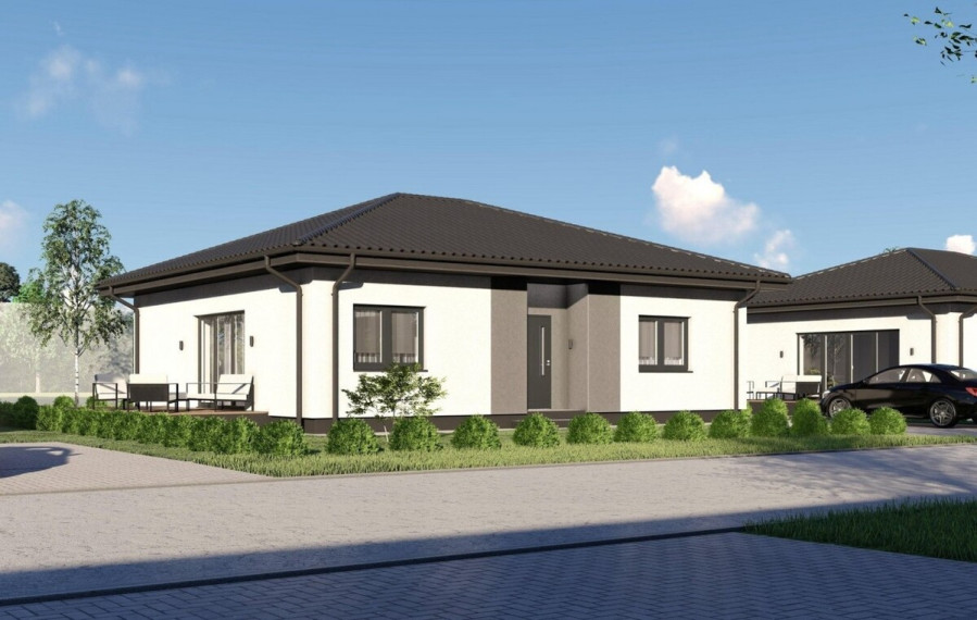 Parduodamas namas Pakalvių g., Trušelių k., Klaipėdos r. sav., 100 m2 ploto, 1 aukštai 2