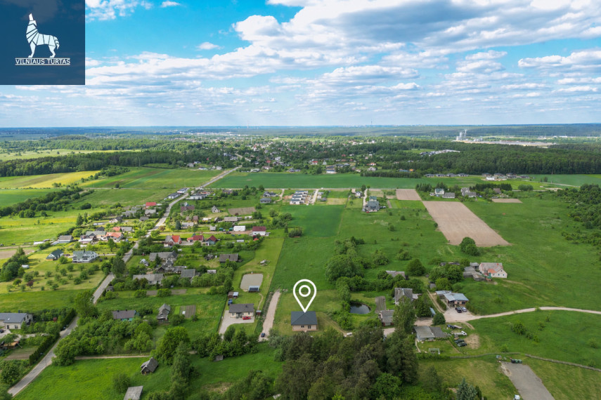Parduodamas namas Vytauto g., Keturiasdešimt Totorių k., Vilniaus r. sav., 119.09 m2 ploto, 1 aukštai 3