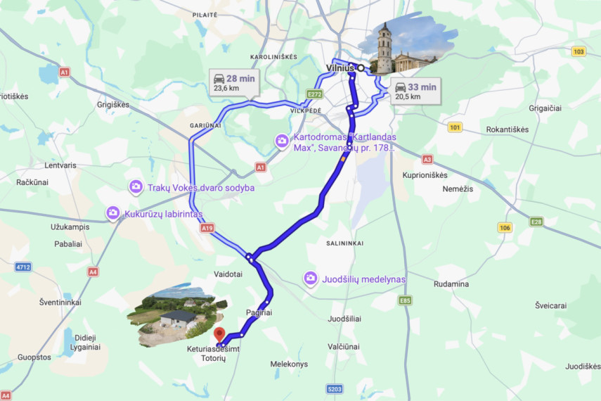 Parduodamas namas Vytauto g., Keturiasdešimt Totorių k., Vilniaus r. sav., 119.09 m2 ploto, 1 aukštai 13