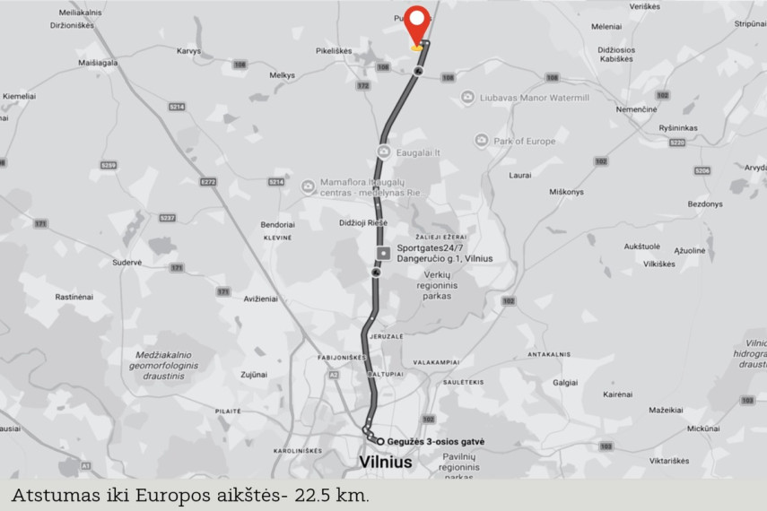 Parduodamas namas Pranciškonių g., Pranciškonių k., Vilniaus r. sav., 155.13 m2 ploto, 1 aukštai 30