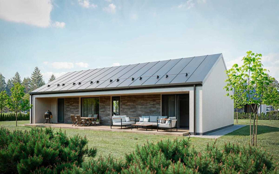 Parduodamas namas Plačioji g., Žodiškių k., Vilniaus r. sav., 100 m2 ploto, 1 aukštai 1