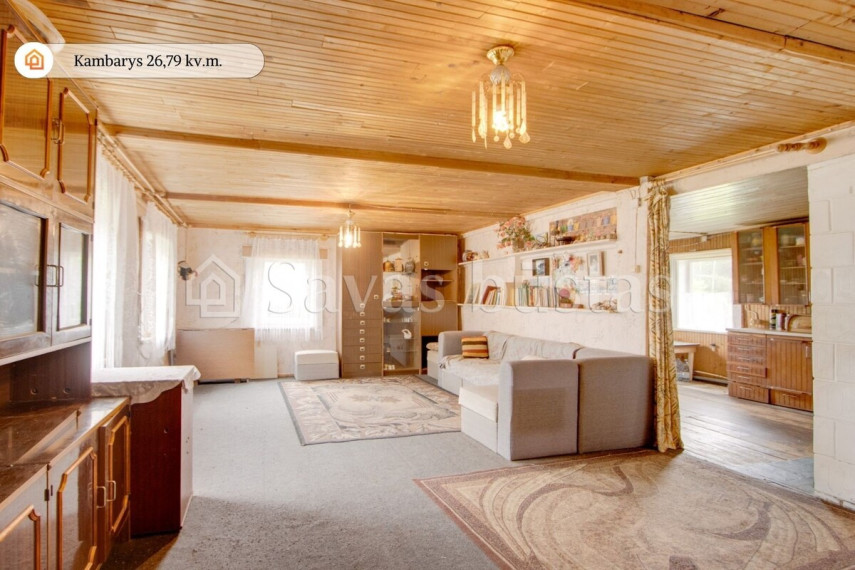 Parduodamas namas Gudelių g., Gudelių k., Jurbarko r. sav., 86.82 m2 ploto, 1 aukštai 3