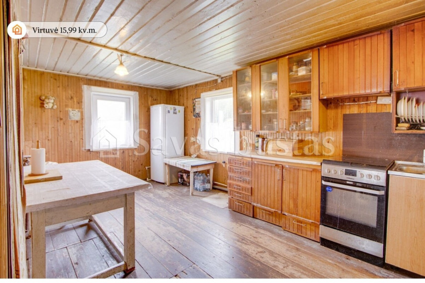 Parduodamas namas Gudelių g., Gudelių k., Jurbarko r. sav., 86.82 m2 ploto, 1 aukštai 4