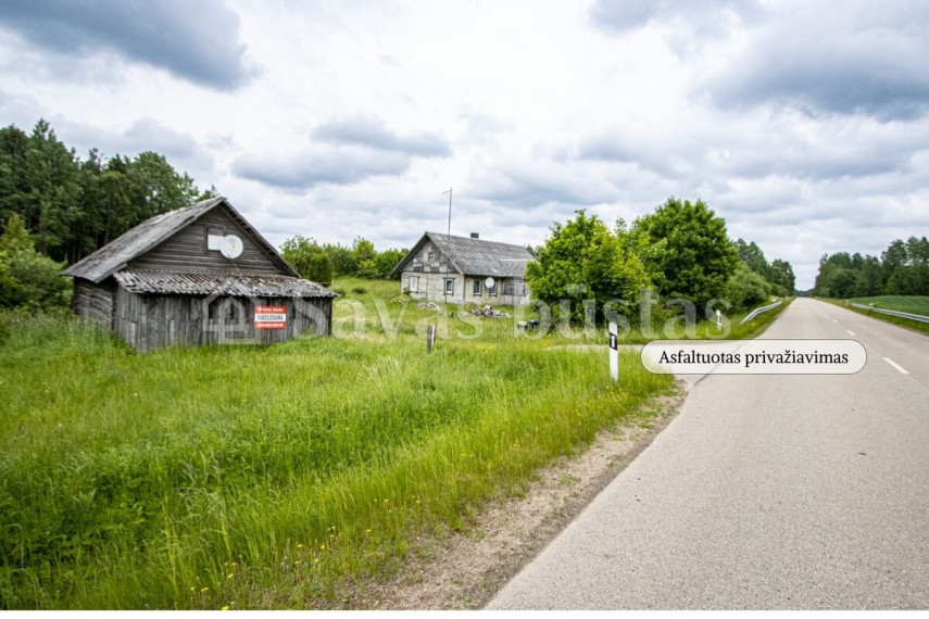 Parduodamas namas Gudelių g., Gudelių k., Jurbarko r. sav., 86.82 m2 ploto, 1 aukštai 14