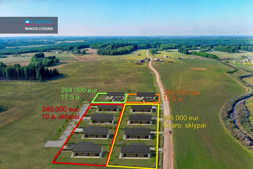Parduodamas namas Plačioji g., Žodiškių k., Vilniaus r. sav., 100 m2 ploto, 1 aukštai 3
