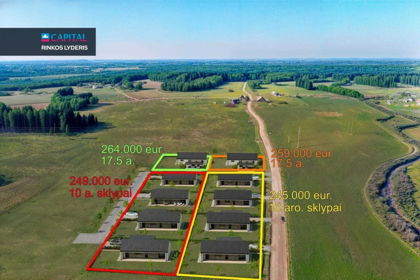 Parduodamas namas Plačioji g., Žodiškių k., Vilniaus r. sav., 100 m2 ploto, 1 aukštai 3