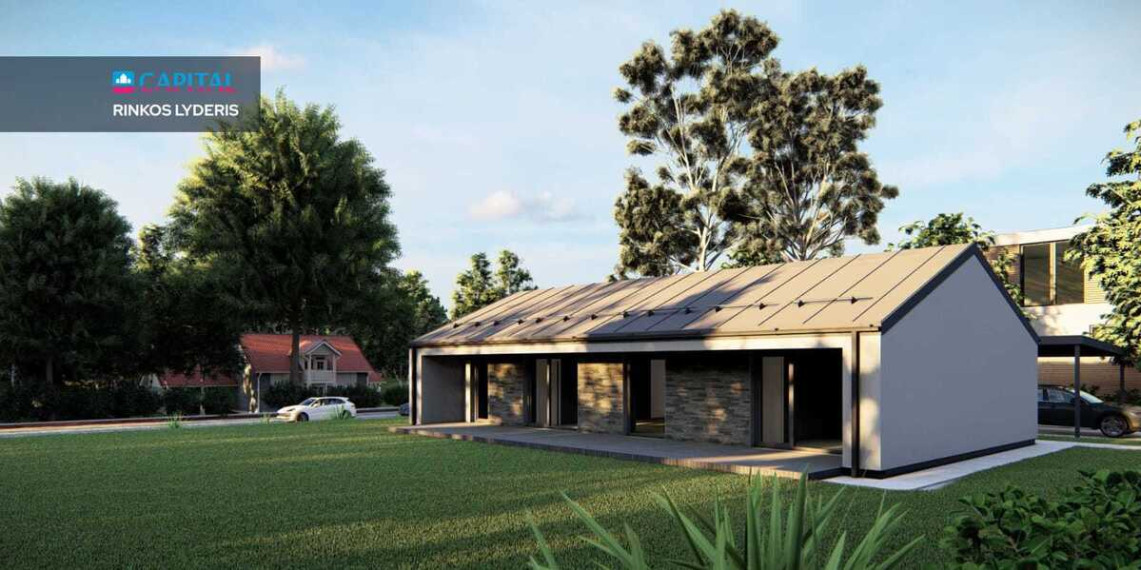 Parduodamas namas Plačioji g., Žodiškių k., Vilniaus r. sav., 100 m2 ploto, 1 aukštai 7