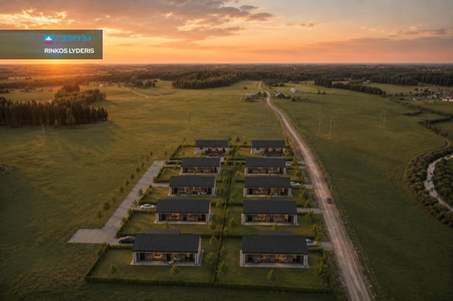 Parduodamas namas Plačioji g., Žodiškių k., Vilniaus r. sav., 100 m2 ploto, 1 aukštai 12