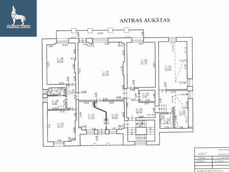 Parduodamas namas Kaimelio g., Fabijoniškės, Vilniaus m., Vilniaus m. sav., 758 m2 ploto, 4 aukštai 26