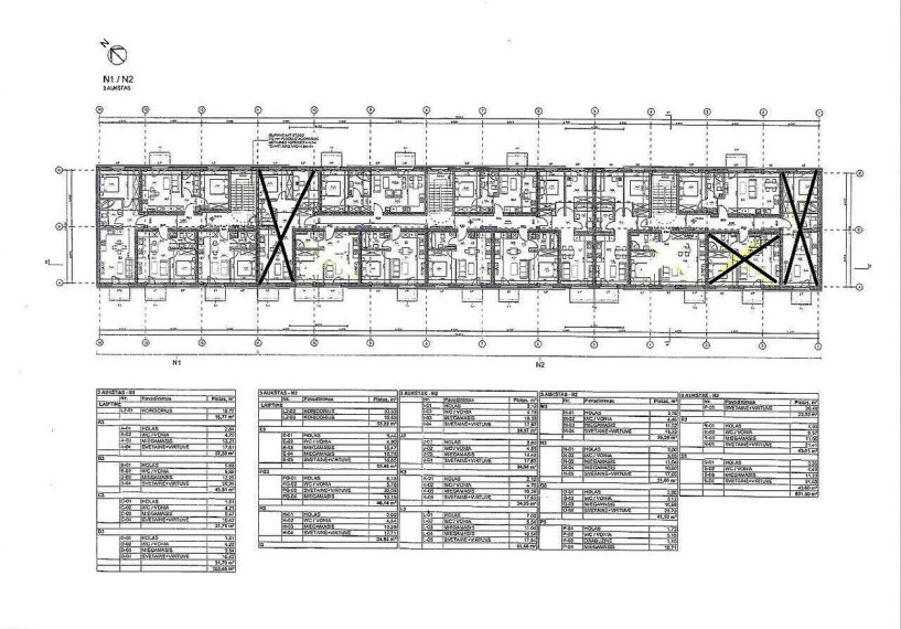 Parduodamas butas Vilniaus g., Centras, Šiaulių m., Šiaulių m. sav., 36.16 m2 ploto, 2 kambariai 32
