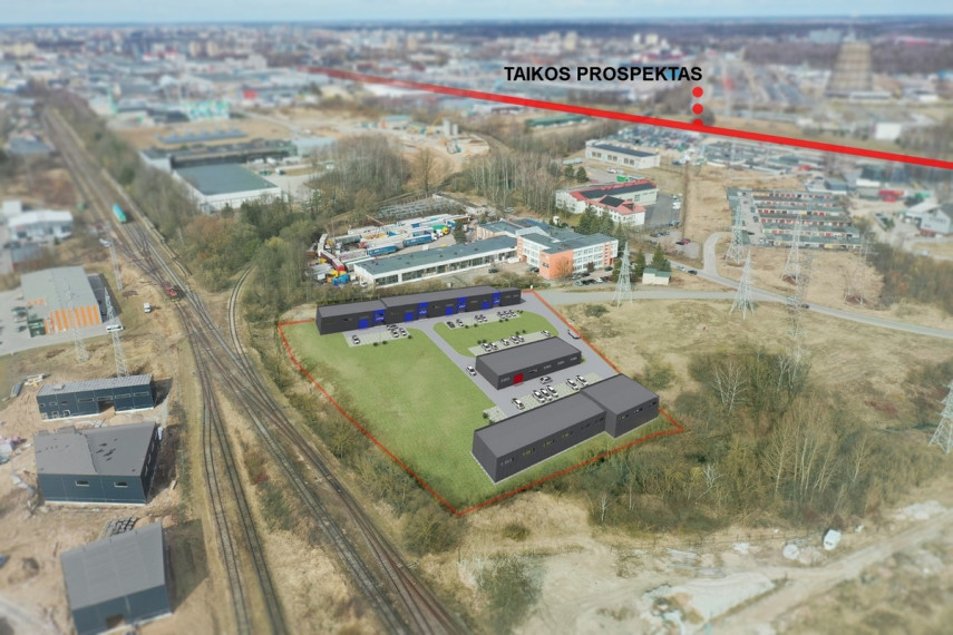 Parduodamos sandėliavimo patalpos Taikos pr., Kauno m., Kauno m. sav., 312 m2 ploto 1