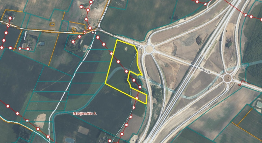 Parduodamas  sklypas Naujienėlės k., Kalvarijos sav., 314.31 a ploto 3
