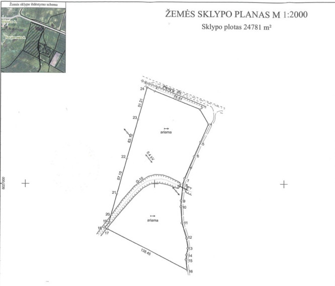 Parduodamas  sklypas Naujienėlės k., Kalvarijos sav., 314.31 a ploto 6