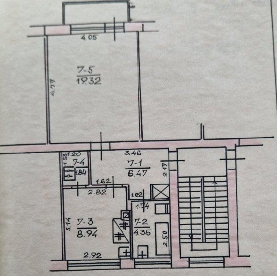 Parduodamas butas Dubingių mstl., Molėtų r. sav., 41 m² ploto 1 kambarys 20