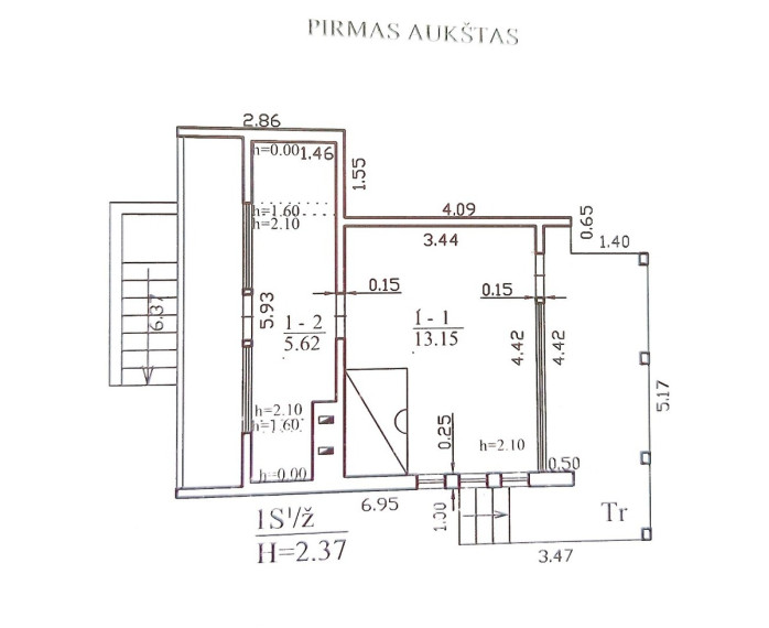 Parduodamas namas Tylos g., Druskininkų m., Druskininkų sav., 31.2 m2 ploto, 1 aukštai 17
