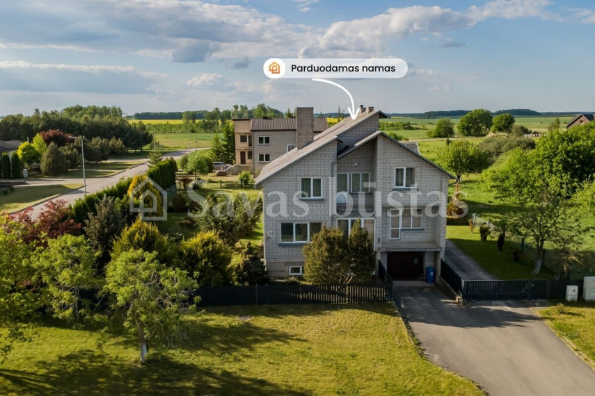 Parduodamas namas Gaudžiočių g., Naujosios Akmenės m., Akmenės r. sav., 281.26 m2 ploto 1