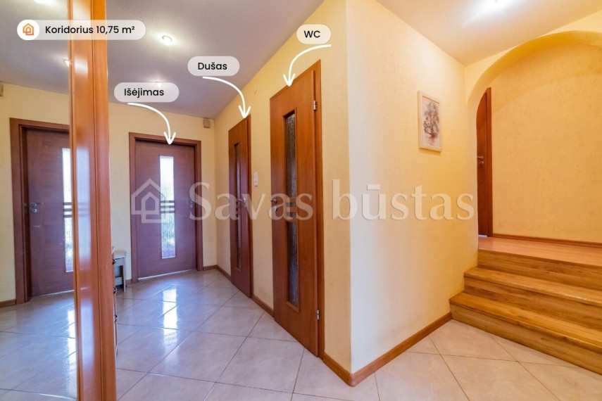 Parduodamas namas Gaudžiočių g., Naujosios Akmenės m., Akmenės r. sav., 281.26 m2 ploto 20
