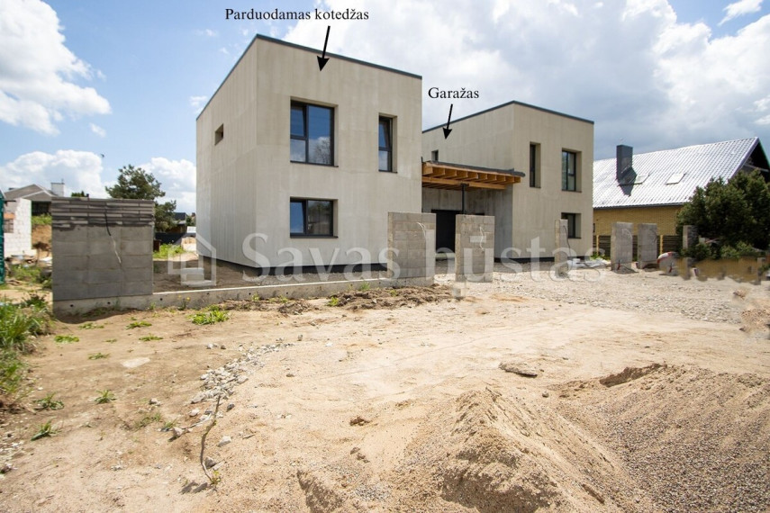 Parduodamas namas Serbentų g., Domeikavos k., Kauno r. sav., 147 m2 ploto, 1 aukštai 2