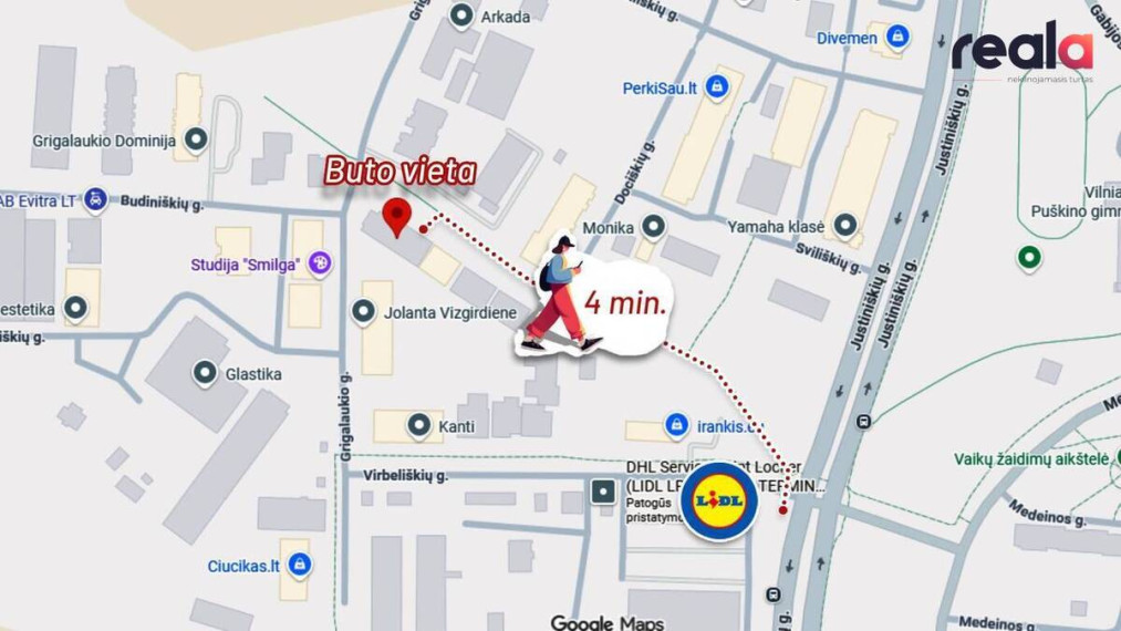 Parduodamas butas Grigalaukio g., Pašilaičiuose, Vilnius, 47.17 kv.m ploto 23