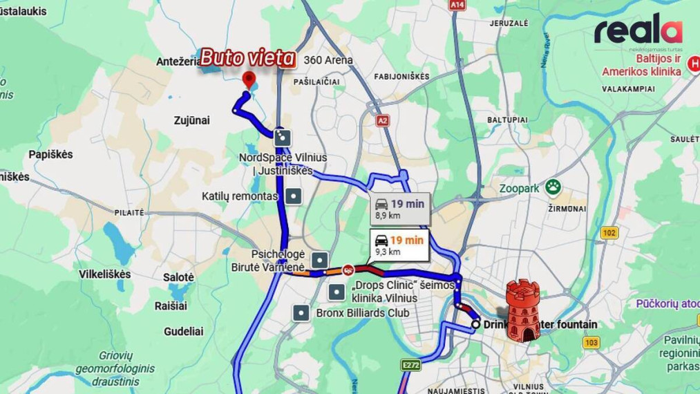 Parduodamas butas Grigalaukio g., Pašilaičiuose, Vilnius, 47.17 kv.m ploto 24